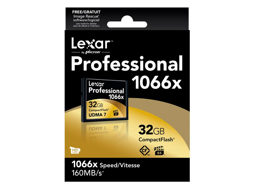 Lexar 32 GB Compact Flash 1066X
