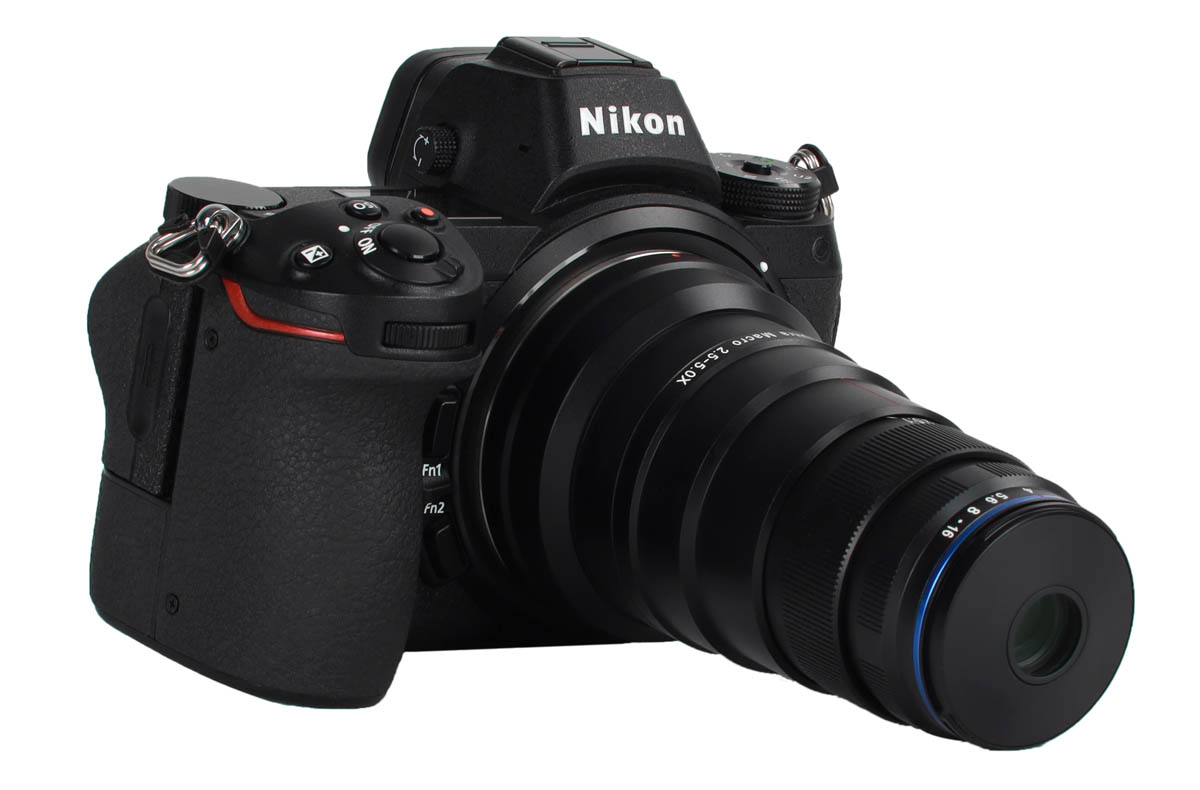 Laowa 25mm f/2.8 2.5-5x Ultra Macro Nikon Z fattning
