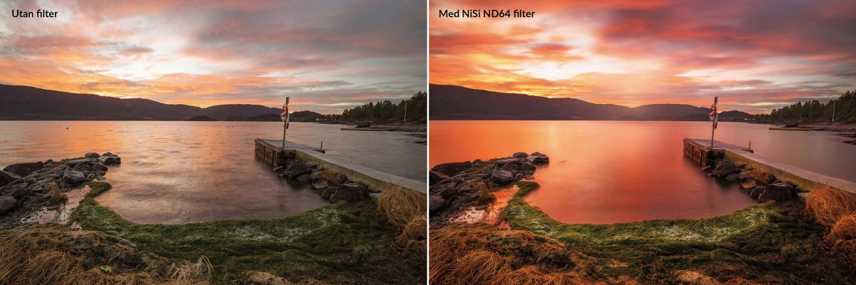 NiSi ND-filter ND64 Pro Nano HUC (6 steg)